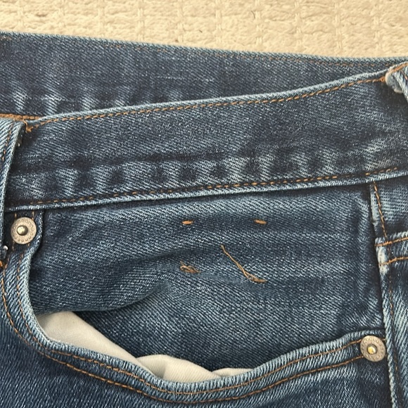 J. Crew Men’s Jeans Size 32x34 - Picture 5 of 8